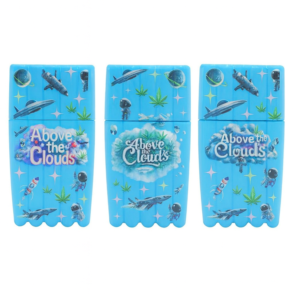 Above the Clouds 5-Tube Cone Paper Storage Jar – Space Design Airtight Container