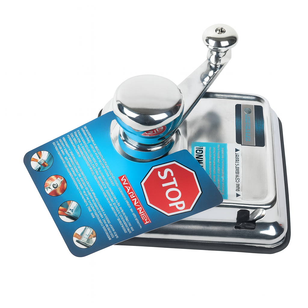 Manual Cigarette Rolling Machine – Hand Crank Metal Tobacco Roller Maker