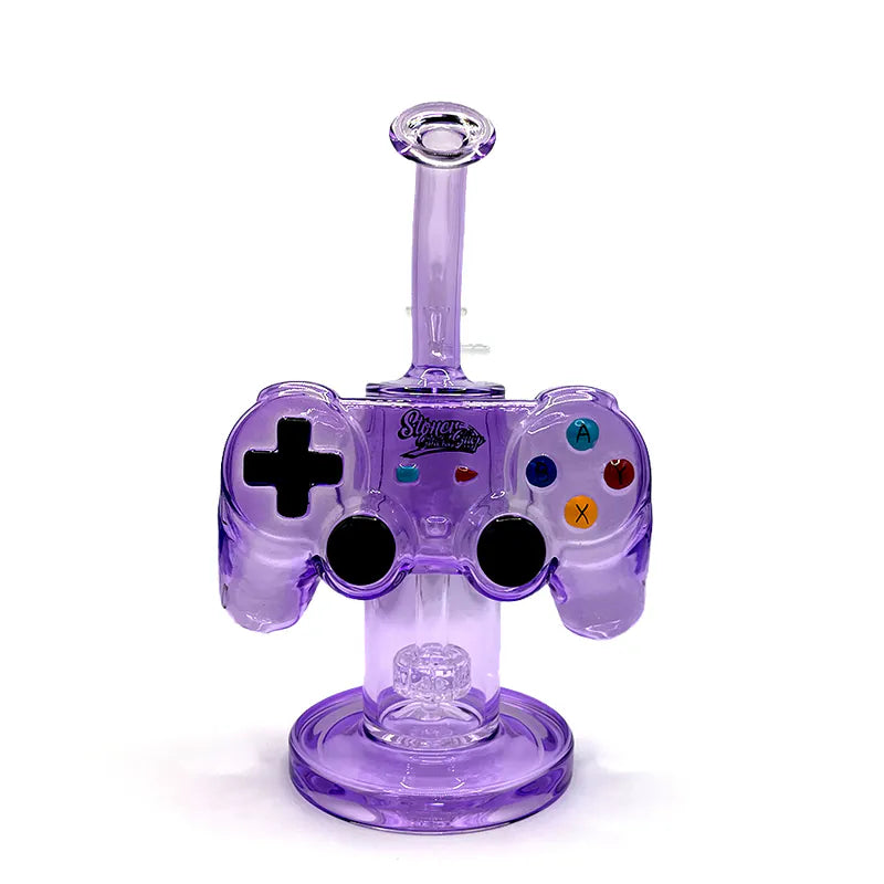 Game Controller Glass Water Pipe – Gamer Style Bong