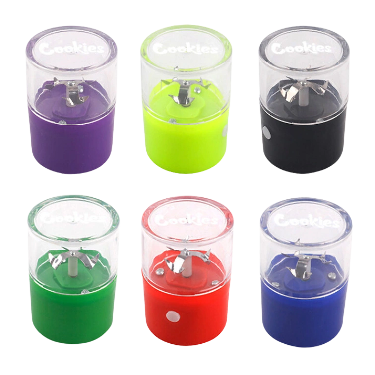Cookies USB Rechargeable Mini Electric Grinder – Multi Colors