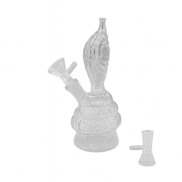 Cobra Snake Glass Bong | Creative Serpent Design Water Pipe